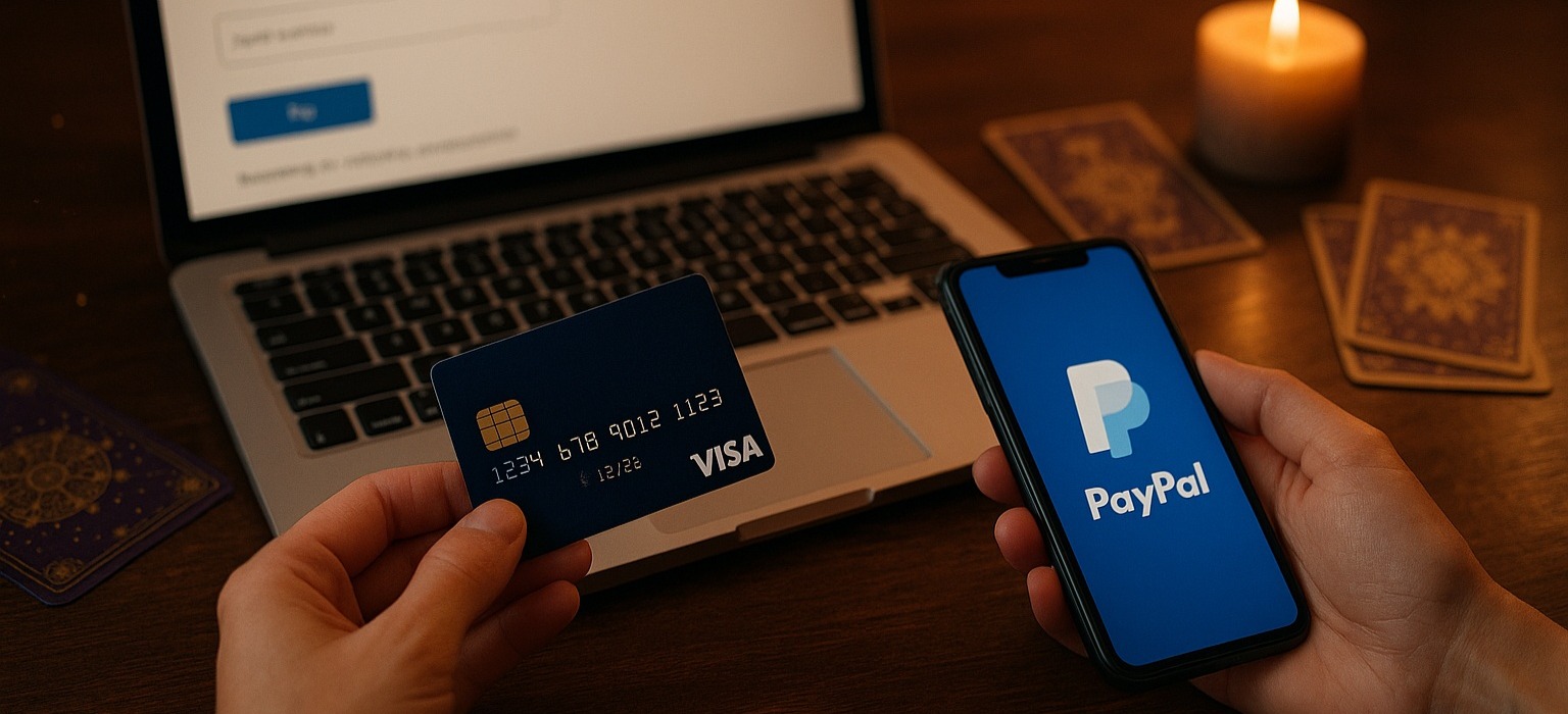 Pagar consulta de Tarot con Tarjeta o PayPal | Teresa Reyes