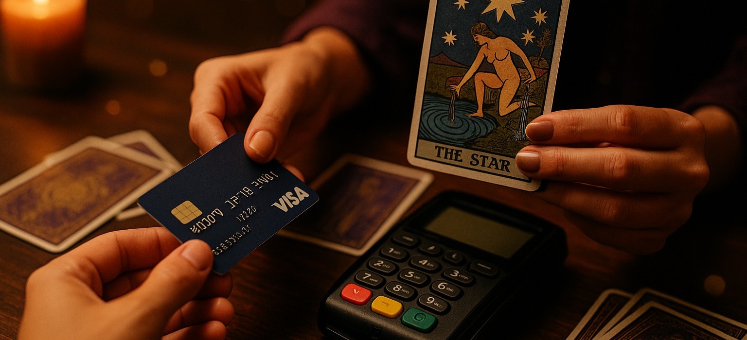 Paga tus consultas de tarot cómodamente con tarjeta Visa